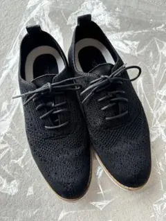 未使用コールハーンORIGINAL GRAND 黒 ニット スニーカー 23.5