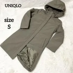 【UNIQLO】ハイブリッドダウンコート S 2way オリーブ