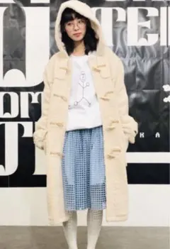 MONTGOMERY × BEAMS ボア　ダッフルコート　サイズ S