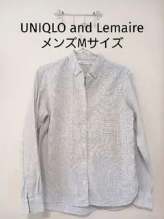 UNIQLO and LEMAIRE チェック柄長袖シャツ