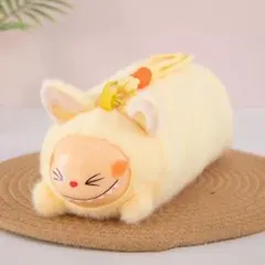 新品　LABUBU ラブブ ふわふわペンケース ポーチ 筆箱　ぬいぐるみ