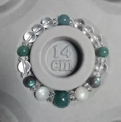 天然石 ブレスレット ☆ 翡翠、ムーンストーン、ミルキークォーツ