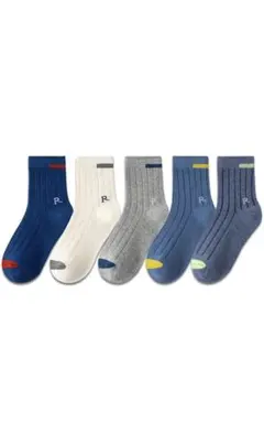 MINLIU キッズ靴下 5足セット XXL