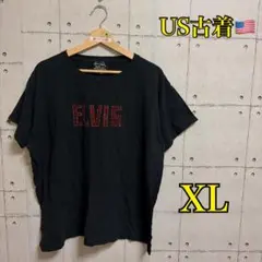 【アメリカ古着】Elvis Tシャツ XL ブラック
