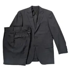 BURBERRY LONDON モヘヤ混スーツ L相当 セットアップ シングル