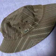 ラコステ　バケットハット リバーシブル