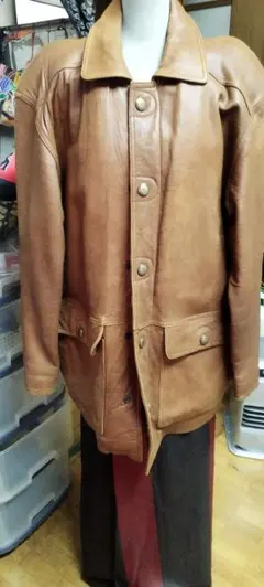 ジャンニバレンチノ皮コート