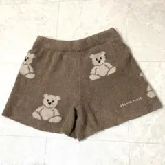 ジェラートピケ　クマ　ショートパンツ