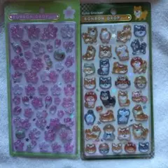 【正規品】BONBON DROP シール 和柄2セット