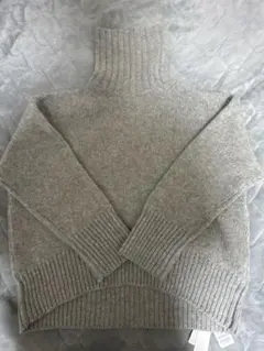 GALERIE VIE ファインウール ハイネックプルオーバー