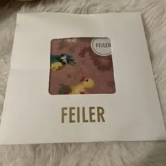 【新品未使用】FEILER　ハイジペイズリー　ハンカチ