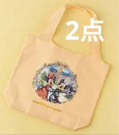 ディズニー　ランド　ホテル　エコバッグ　2点