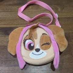 パウ・パトロール　スカイ顔型ショルダーバッグ