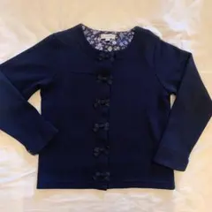 any FAM ネイビー カーディガン 120