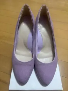 ランダ　パンプス　パープル　23センチ