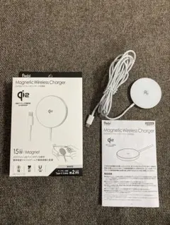 ほとんど使用していない新品同様!!　Qi2対応マグネット式ワイヤレス充電器