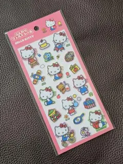 正規品◎ふんわりフェルトシール　＊　ハローキティ赤　＊