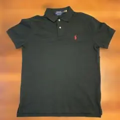 POLO RALPH LAUREN カスタムスリムフィット ポロシャツ 黒