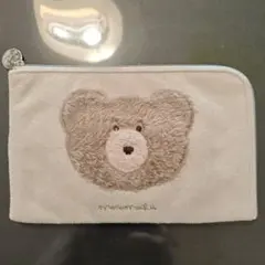 モコモカ　ポーチ　通帳ケース