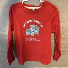 SHOO-LA-RUE 長袖カットソー 110cm レッド