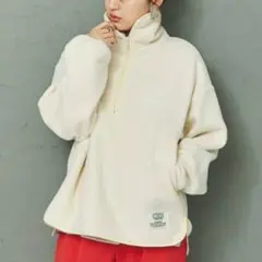 コーエン　ディスカス　フリースハーフジップ