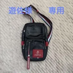 CASTELBAJAC ショルダーバッグ ブラック/レッド