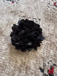 コサージュ　ブラック※ケースなし