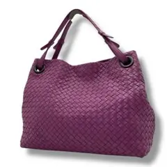 美品 ボッテガヴェネタ ガルダ バッグ イントレチャート ビンテージ レザー