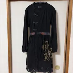 gouk ゴウク　ゴスロリ　中華　ワンピース　ロリータ　黒　チャイナのサムネイル