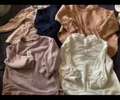 プティマイン 長袖 トレーナー チュニックまとめ売り 90センチ