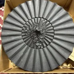 南部鉄器 鉄製 花模様 鍋敷き 未使用品