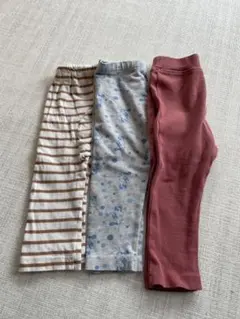 ベビー服 パンツ 3点セット 80 90 保育園着