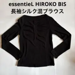 essentieL HIROKO BIS 長袖シルク混ブラウスのサムネイル