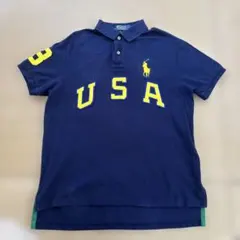 Polo by Ralph Lauren ネイビーポロシャツ M