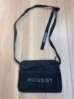 MOUSSY ショルダーバッグ ブラックのサムネイル