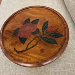 烏城彫　鎌倉彫？菊　大盆 烏城彫 鎌倉彫？菊 大盆 - メルカリ