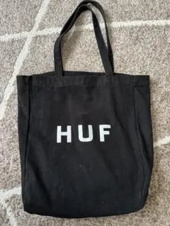 HUF トートバッグ ブラックのサムネイル
