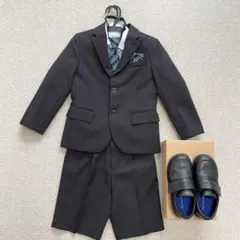 美品 シューラルー フォーマルスーツ 120 シューズセット