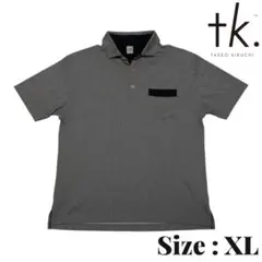 tk. TAKEO KIKUCHI ポロシャツ 総柄 XLのサムネイル