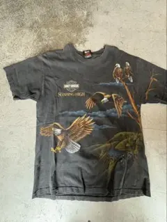 90sイーグル　Harley-Davidson Tシャツ