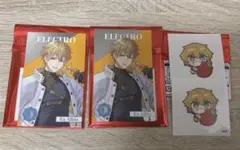 8周年 メタルカード、with cake ステッカー セット　エクス・アルビオ