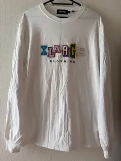 X-LARGE ◉L/S TEE MULTI COLLEGE LOGO