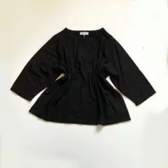 【新品】SEASON REASON レース刺繍トップス 大きいサイズ 3L 黒