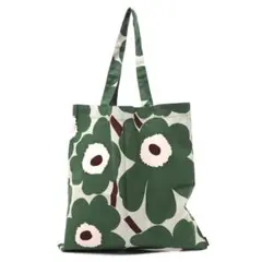 marimekko トートバッグ ウニッコ柄 グリーン