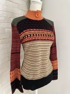 プライド⭐️マルチカラーニット 長袖 ハイネック