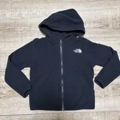 THE NORTH FACE 黒 フリースパーカー 4T
