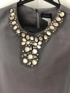 CREWCUTS ビジュー　ワンピース　フォーマル　ドレス　卒園卒業入学　式