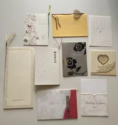 ブライダル　ウエディング　ペーパーアイテム　招待状