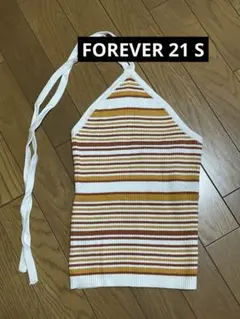 No.623【新品未使用】FOREVER 21 ホルターネック キャミソール Sのサムネイル