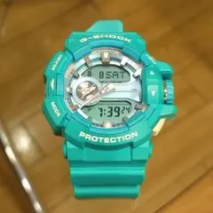 CASIO G-SHOCK GA-400A ターコイズブルー 希少カラー - メルカリ